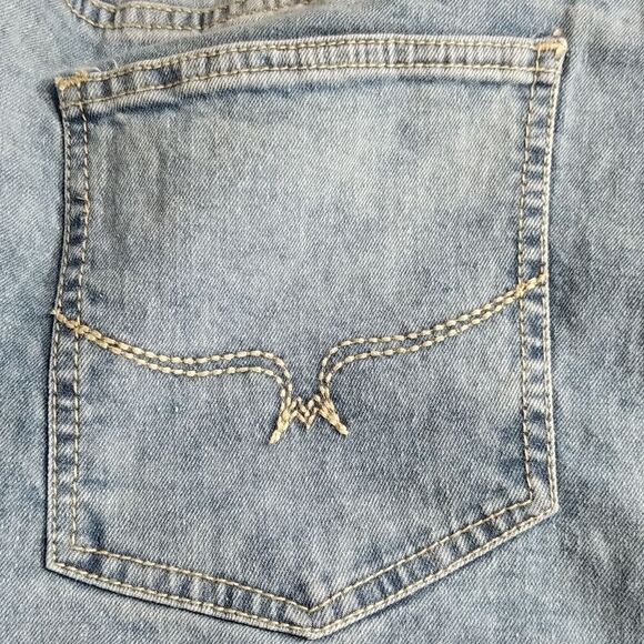 NWT Elasticated-Waist Denim Trousers in Blue Womens Size 34 - Picture 12 of 12